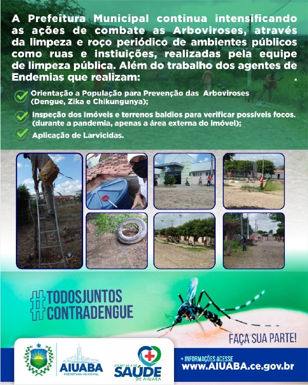 Prefeitura realiza Mutirão Contra a Dengue – Prefeitura Municipal de  Cosmópolis